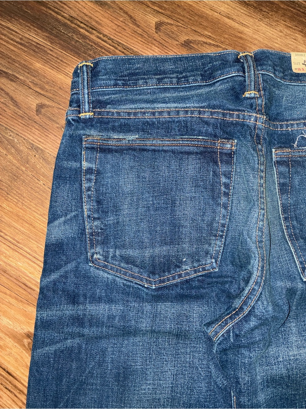 RRL Selvedge Slim Narrow Grandfalls Wash Jeans - Picture 10 of 16